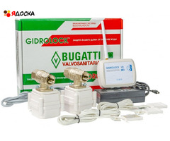 Система контроля протечки воды Gidrоlock Wi-fi Bugatti 1/2" беспроводная
