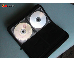 автомобильная барсетка-клатч для компакт дисков CD и видеодисков DVD
