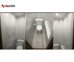Ремонт ванной и туалета панелями ПВХ - 6