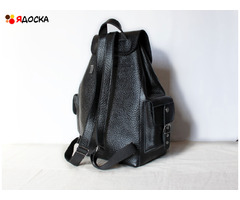 Кожаный рюкзак (Backpack-172) - 3