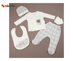 Одежда для новорожденных на мальчика и девочку. Комплект на выписку - 3