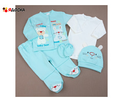 Одежда для новорожденных на мальчика и девочку. Комплект на выписку - 7