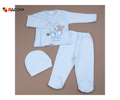 Одежда для новорожденных на мальчика и девочку. Комплект на выписку - 9