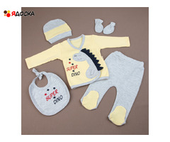 Одежда для новорожденных на мальчика и девочку. Комплект на выписку - 11