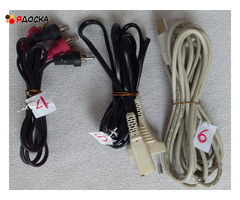 кабели, провода, "тюльпаны", удлинители для бытовой электронике