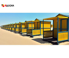Изготавливаем пляжные домики в Симферополе