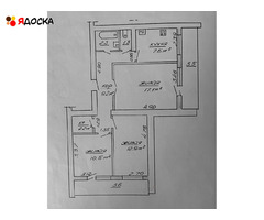 Продам3-х комнатную квартиру с мебелью и техникой