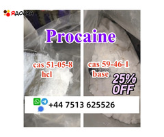 cas 59-46-1 Procaine base powder Procaine Hcl safe ship to Holland Poland