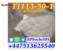 Chinese supplier 11113-50-1 flake boric acid tablet Russian overseas warehouse