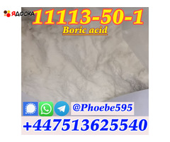 Chinese supplier 11113-50-1 flake boric acid tablet Russian overseas warehouse