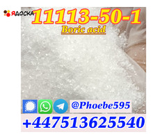 Chinese supplier 11113-50-1 flake boric acid tablet Russian overseas warehouse