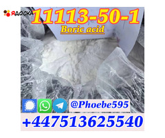 Chinese supplier 11113-50-1 flake boric acid tablet Russian overseas warehouse