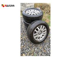 Продаю колёса: диски (R18) Nissan + шины Maxxis Bravo