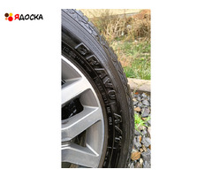 Продаю колёса: диски (R18) Nissan + шины Maxxis Bravo