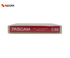 Аудиокассета "TASCAM" с катушками цвета красный металлик - 11