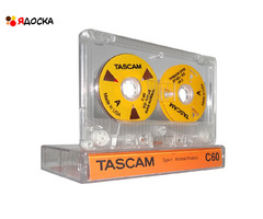 Аудиокассета "TASCAM" с катушками оранжевого цвета - 7