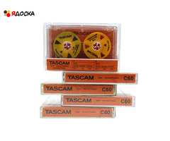 Аудиокассета "TASCAM" с катушками оранжевого цвета - 11