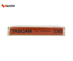 Аудиокассета "TASCAM" с катушками оранжевого цвета - 12