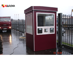 Аренда будки охраны 1,5х1,5х2,5м - 7