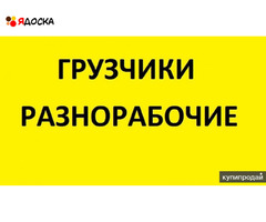 Требуются грузчики, разнорабочие