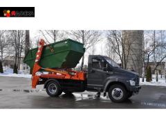 Вывоз мусора, хлама контейнером 8-20 кубов