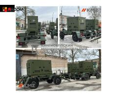 автономные дизель генераторы 60 кВт на прицепе