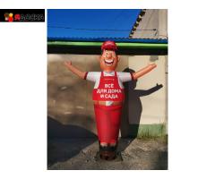 Строитель надувная фигура. - 11