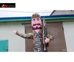 Рыбак надувной зазывала. - 6