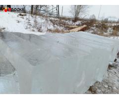 Лед,блоки льда для скульптур, лед строительный - 6