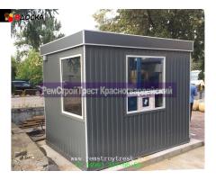 Сторожка (Будка пост охраны) размер 2х3х2,5м - 7