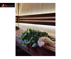 Аренда большой бани с дровяной печью на час на природе