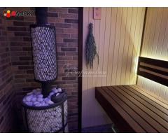 Аренда большой бани с дровяной печью на час на природе