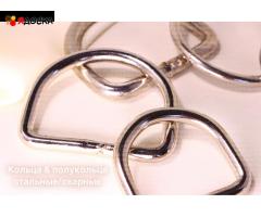 Фурнитура для лошадей. Шорно-седельная фурнитура. Карабины латунные.