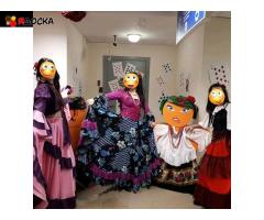 аренда и пошив праздничных и маскарадных нарядов-снеговик,дед мороз,цыгане / 7