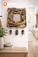 Это не просто ключница. Это кусочек побережья у вас дома. - 6