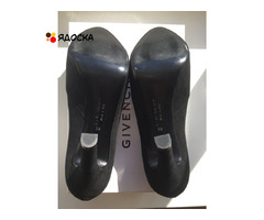 Туфли новые givenchy италия 39 размер черные замша платформа 1см каблук шпилька 11 см внутри кожа за - 3