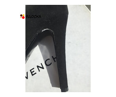 Туфли новые givenchy италия 39 размер черные замша платформа 1см каблук шпилька 11 см внутри кожа за - 7
