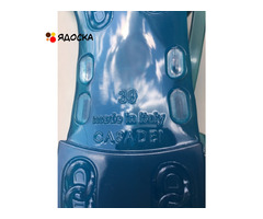 Сланцы сандалии новые casadei италия 39 размер голубые силикон стразы сваровски кристаллы swarovski - 6