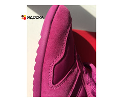 Кроссовки кеды новые lacoste 39 размер замша текстиль цвет розовый фукси подошва легкая обувь женска - 8