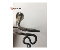 Браслет на руку кобра змея клеопатра бижутерия украшения топ металл аксессуар 46 - 3